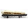 Image 1 : Chinese Ivory of a Landscape in Clam Shell