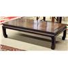 Image 1 : Chinese Stained Hardwood Coffee Table