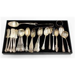 Associated sterling flatware