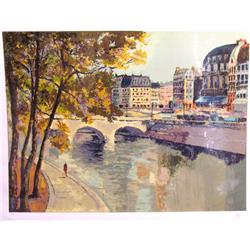MARK KING ST MICHEL FRANCE LANDSCAPE LTD ED SALE