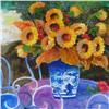 Image 2 : FLORAL ORIGINAL PAINTING LEE COLORFUL FANTASTIC BUY
