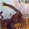 Image 2 : COSMIC ATHLETE SALVADOR DALI RARE ETCHING ONLY $300