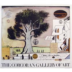 SAUL STEINBERG RARE LITHOGRAPH SALE 24X27 SALE