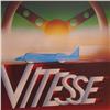 Image 2 : RAZZIA VITESSE AUTO LITHOGRAPHIC POSTER CANVAS MOUNTED