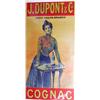 Image 1 : COGNAC DUPONT & CO VINTAGE ANTIQUE POSTER SALE