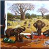 Image 2 : PARTY ANIMALS BO NEWELL CANVAS SIGNED LIQUIDATION SALE