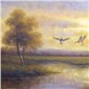 Image 2 : WILDLIFE BIRDS HUGE REALISTIC TEXTURE PAINTING FRAMED