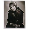 Image 1 : MELANIE 1968 LOVELY BLK WHITE PHOTO SIGNED