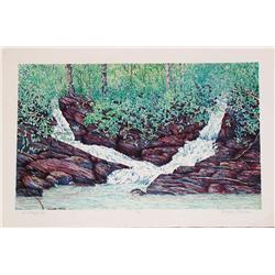 Gregory Johnson, Convergence, Signed Lithograph