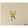 Image 1 : Original Cel Art Spongebob Jumping for Joy Animation
