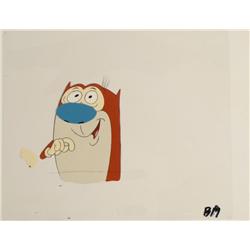 Original Ren And Stimpy Production Cel Bright Eyes Art