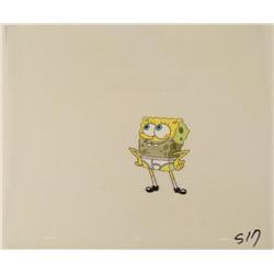 Animation Some Scruff Original Cel Spongebob Art