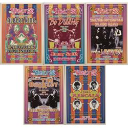 5 Whisky-A-Go-Go LA 1960s Rock Concert Posters