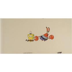 Original Cel Your Coming With Me Spongebob Production