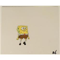 SpongeBob Original Animation Cel Strolling Ahead