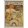 Image 1 : Alphonse Mucha : Biscuits Lefeure-Utile LU Art Print