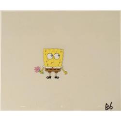 Original Animation Cel I Swear it Wasn't Me Spongebob