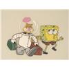 Image 2 : Art Cel Animation Stop Talking Original Spongebob