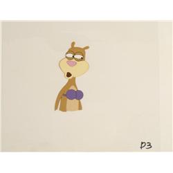 Confused Cel Original SpongeBob Animation Cheeks Sandy