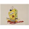 Image 2 : Original Cel Spongebob SQUASHED Animation Art