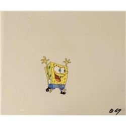 Art Animation Cel Spongebob Freaking Amazing Original