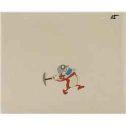 Mining Ren And Stimpy Original Animation Art Cel Pick