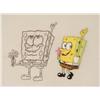 Image 2 : Drawing Cel Animation Flowers Aroma Spongbob Original