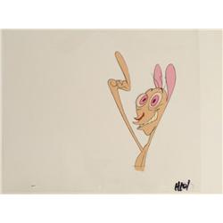 Number One Original Ren And Stimpy Production Cel Art