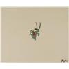 Image 1 : Spongebob Cel Animation Putting Foot Down Original Art