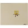 Image 1 : SpongeBob Original Animation Cel Looking Left Art