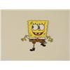 Image 2 : SpongeBob Original Animation Cel Looking Left Art