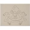 Image 2 : Cel Spongebob Animation Original Bouncing Drawing