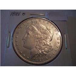 1881-O Brilliant Uncirculated Morgan Silver Dollar, MS-63/64