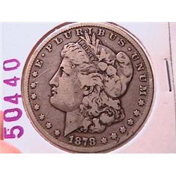 1878-CC Morgan Dollar