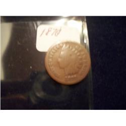 1870 Indian Head Cent