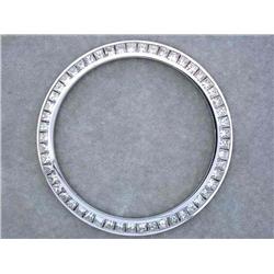 18k Gold Diamond Bezel for Men's DATED Rolex (2.60 cts)