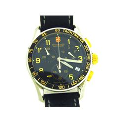 Victorinox Swiss Army Mens Chrono Classic Black Dial Watch 241181