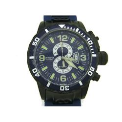 Invicta Men's 6600 Corduba Collection Blue Chronograph Stainless Steel Watch