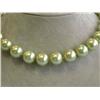 Image 1 : Pearl Necklace with Yellow Gold Clasp