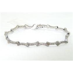 Barbero & Ricci 18K White Gold, Diamond Bracelet