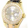 Image 2 : Rolex 18K Tri-Color Gold Diamond Date Just Watch