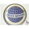 Image 1 : VINTAGE 7/8" UNITED NATIONS PINBACK BUTTON