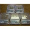 Image 2 : 5-ICG SLABBED BUFFALO NICKELS