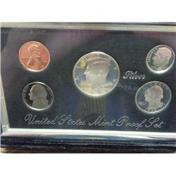 1993 US PREMIER SILVER PROOF SET