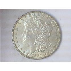 1887 MORGAN SILVER DOLLAR