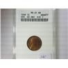 Image 1 : 1909-VDB LINCOLN CENT DD OBV. DIE 1 ANACS MS61RB