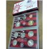 Image 1 : 2001 US SILVER PROOF SET (WITH BOX) (BETTER DATE)