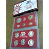 Image 2 : 2001 US SILVER PROOF SET (WITH BOX) (BETTER DATE)