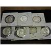 Image 1 : 7 ASSORTED 60'S WASHINGTON SILVER QUARTERS