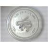 Image 1 : 2001 AUSTRALIAN SNAKE  SILVER DOLLAR PF LIKE